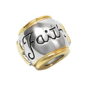 Pandora 14K Gold Faith Cross Charm image