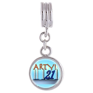 Pandora 21 Special Birthday Dangle Charm