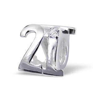 Pandora 21st Birthday Crystal Charm