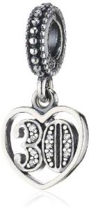 Pandora 30th Birthday Clip On Charm