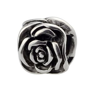 Pandora A Rose Is A Rose Charm