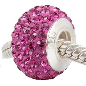 Pandora AUSTRIAN CRYSTAL PALE PINK Charm image