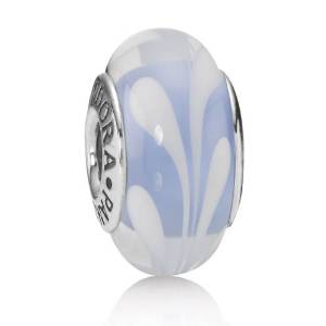 Pandora Abstract Swirls Cuff Charm