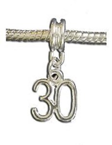 Pandora Age 30 Dangle Charm image