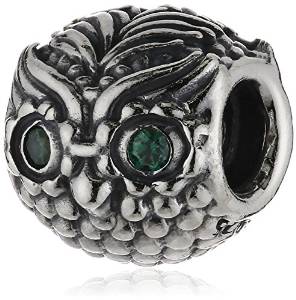 Pandora Agressive Owl Charm