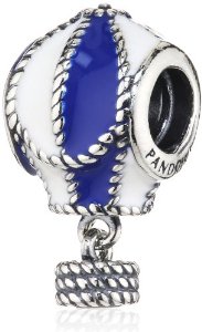 Pandora Air Balloon Silver Charm