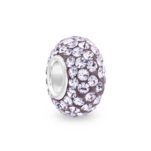 Pandora Alexandrite Color Swarovski Crystal Charm