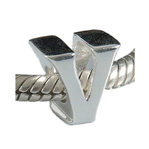 Pandora Alphabet Letter V Charm