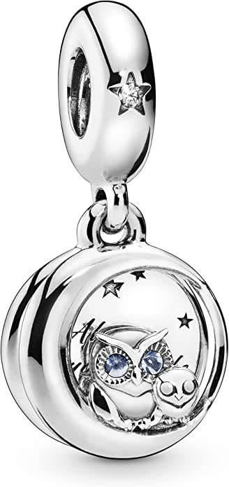 Pandora Always by Your Side Owl Cubic Zirconia Dangle Charm image