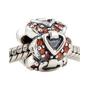 Pandora Amber CZ Charm image