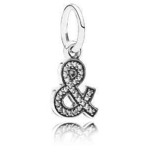 Pandora Ampersand Clear CZ Charm