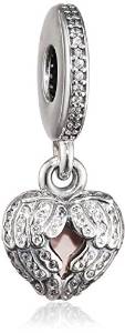 Pandora Angel Heart Crystal Stones Charm image