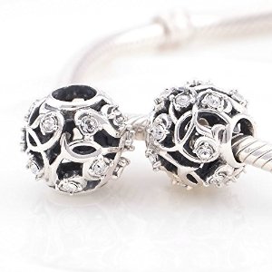 Pandora Antique England Rose Charm