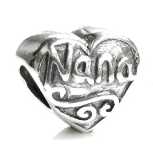 Pandora Antique Heart Nana Charm