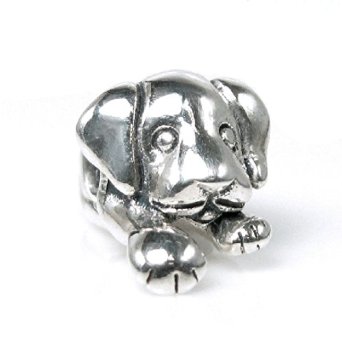 Pandora Antique Puppy House Dog Charm image