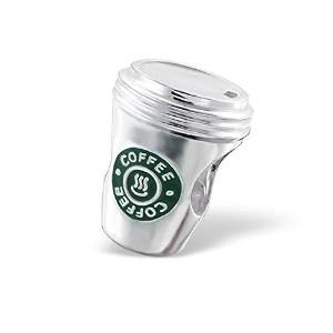 Pandora Antique Solid Starbucks Cup Charm image