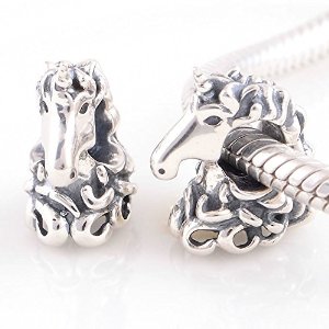 Pandora Antique Solid Unicorn Charm image