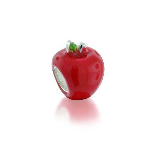 Pandora Apple Shaped Teacher Enamel Charm