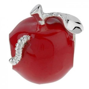 Pandora Apple With Grub Charm
