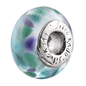 Pandora Aqua Zone Morano Glass Charm