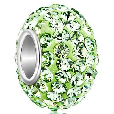 Pandora August Birthstone Cuff Swarovski Crystal Charm image