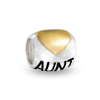 Pandora Aunt Aunty Sterling Silver Charm image