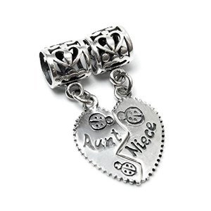 Pandora Aunt Niece Love Heart Dangle Charm image