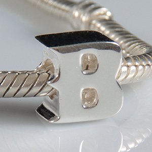 Pandora B Initial Letter Charm image