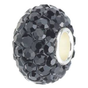 Pandora BLACK SWAROVSKI CRYSTALS Charm