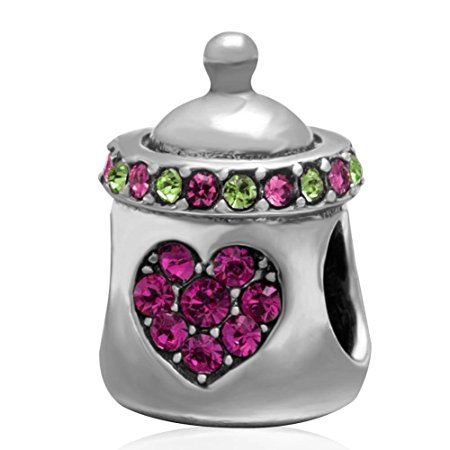 Pandora Baby Milk Bottle Charm image