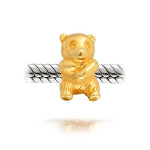 Pandora Baby Panda Gold Plated Charm