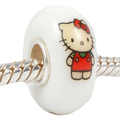 Pandora Baby Pink Hello Kitty Charm image