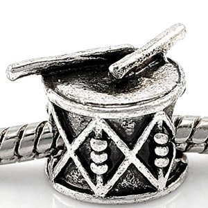 Pandora Band Drum And Drumsticks Charm image