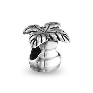 Pandora Beach Palm Tree Charm