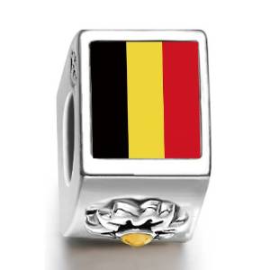 Pandora Belgium Flag Photo Charm