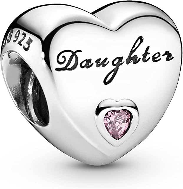 Pandora Believe Daughter Silver Plated Charm image