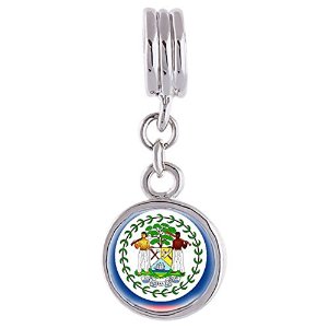 Pandora Belize Flag Photo Charm image