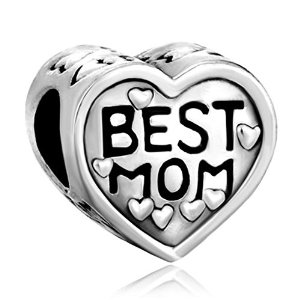 Pandora Best Mom Hearts Charm image