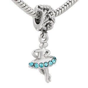 Pandora Bet Dancer Crystal Dangle Charm