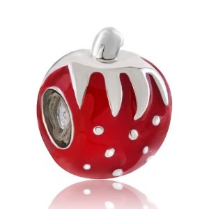 Pandora Big Red Strawberry Charm