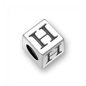 Pandora Block Letter H Charm image