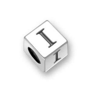 Pandora Block Letter I Charm image