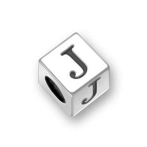 Pandora Block Letter J Charm