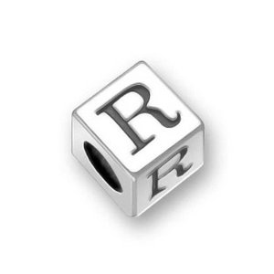 Pandora Block Letter R Charm