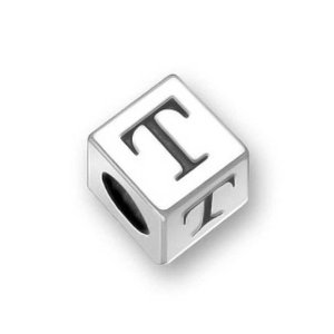 Pandora Block Letter T Charm