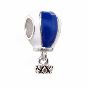 Pandora Blue And White Hot Air Balloon Charm