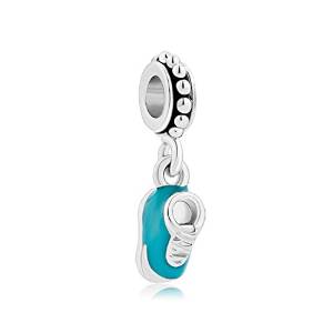 Pandora Blue Baby Boy Shoe Charm