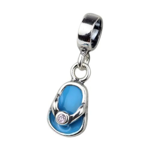 Pandora Blue Beach Sandal Charm