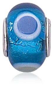 Pandora Blue Dots Murano Glass Charm image