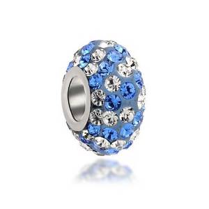 Pandora Blue September Birthstone Crystal Charm image